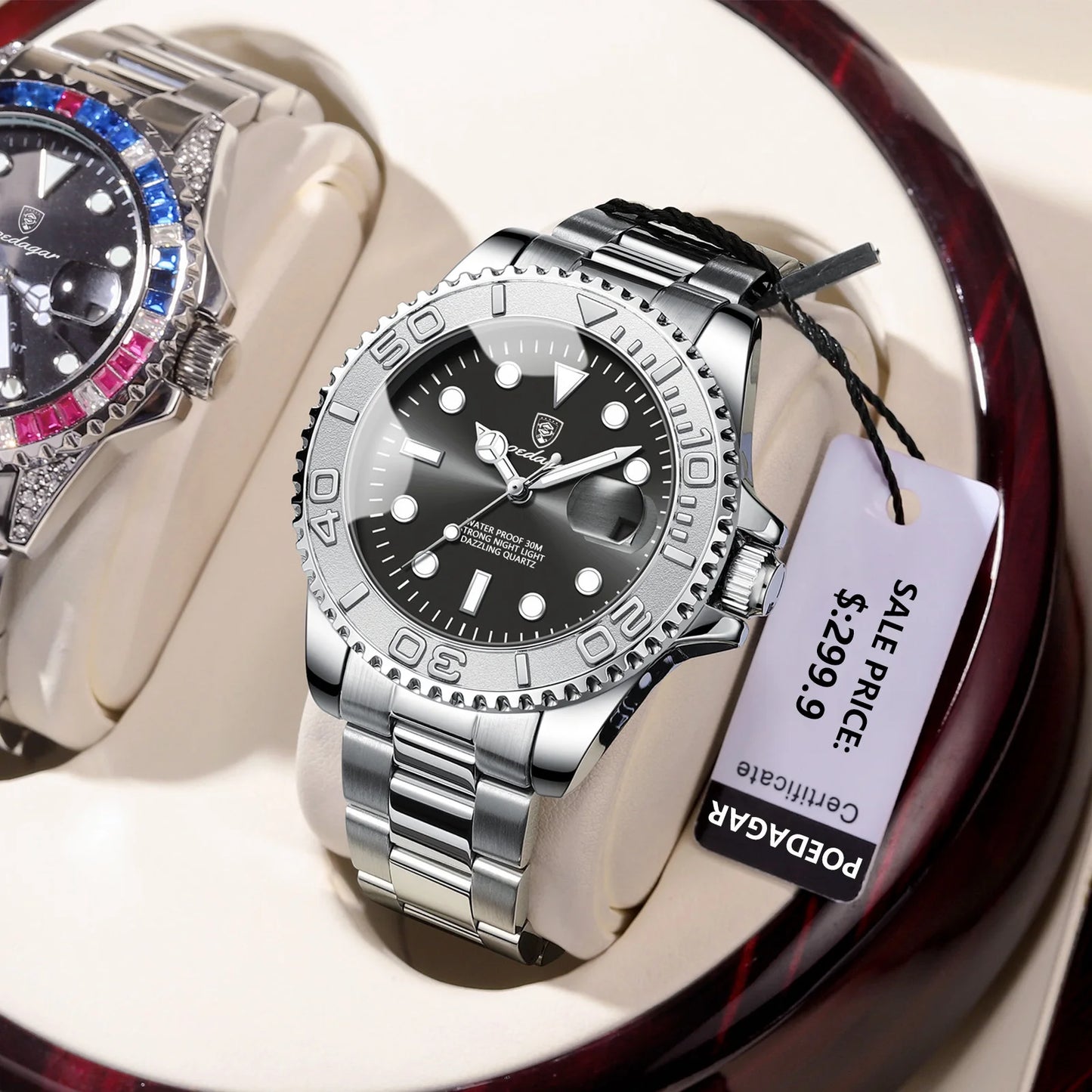 POEDAGAR SUBMARINER DATE 43MM
