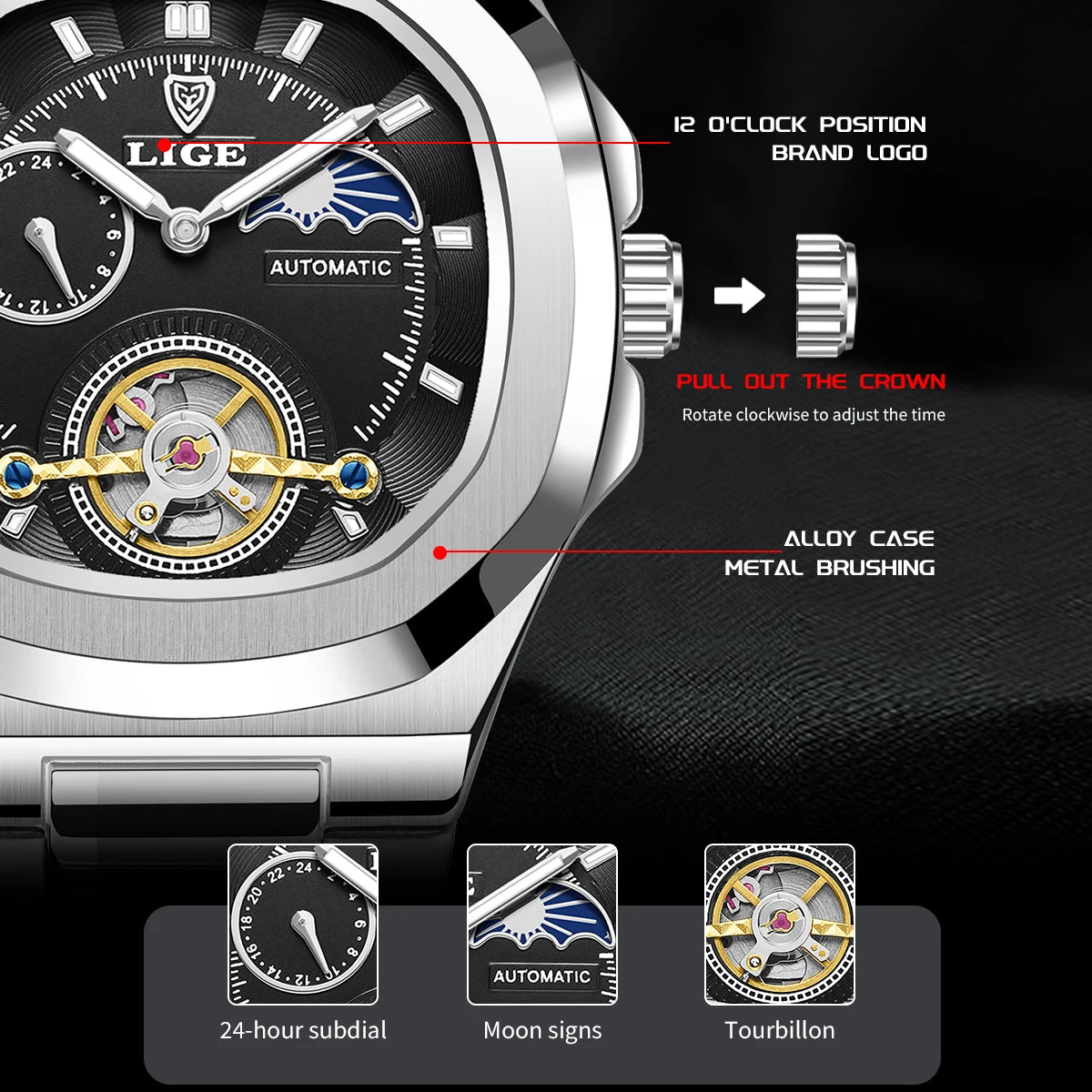 LIGE TOURBILLON MOONPHASE