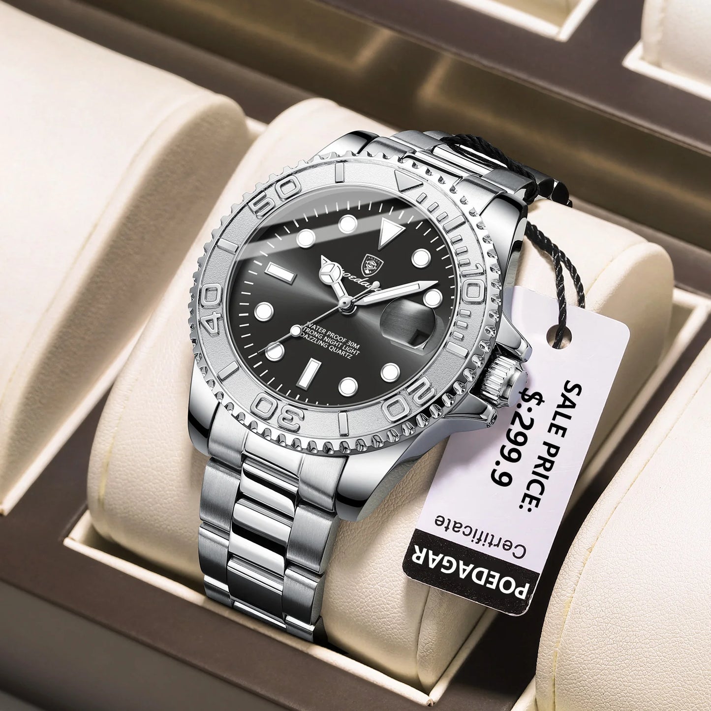POEDAGAR SUBMARINER DATE 43MM